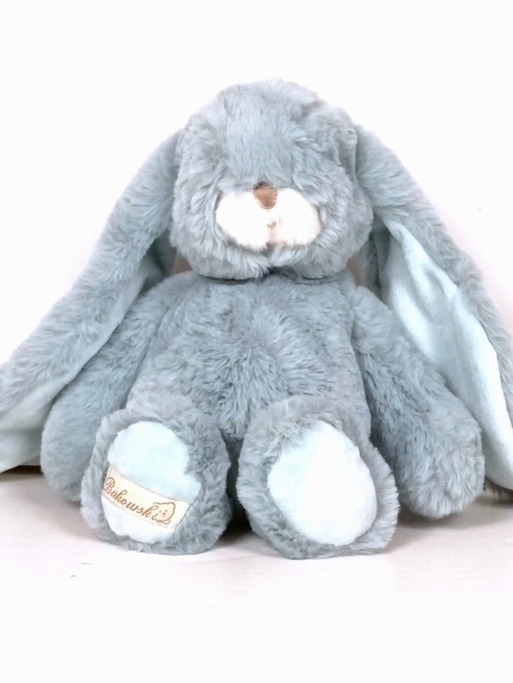 Bukowski Friendly Kanini Pearl Blue Bunny Plush 11-12in